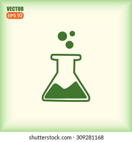laboratory equipment icon