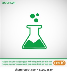 laboratory equipment icon