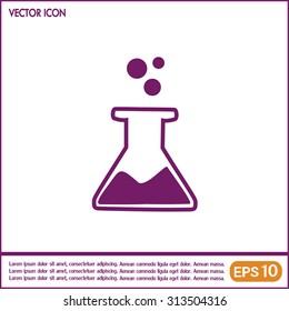 laboratory equipment icon