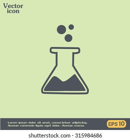 laboratory equipment icon