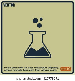 laboratory equipment icon