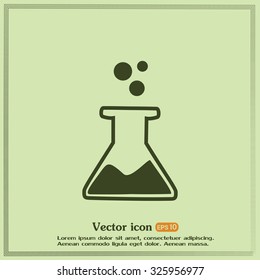laboratory equipment icon
