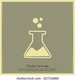 laboratory equipment icon