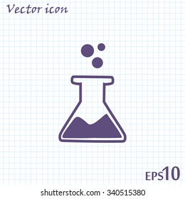 laboratory equipment icon