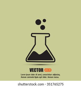 laboratory equipment icon