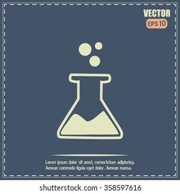 laboratory equipment icon