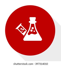 laboratory equipment icon