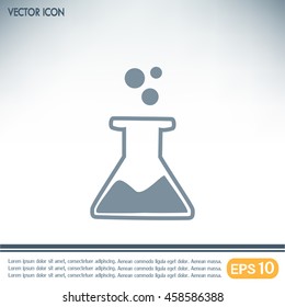 laboratory equipment icon