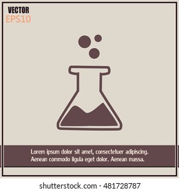 laboratory equipment icon