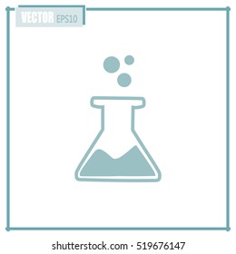 laboratory equipment icon