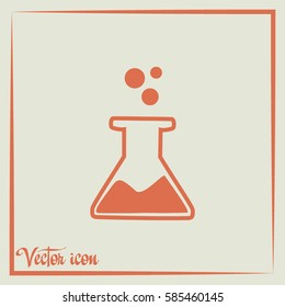 laboratory equipment icon