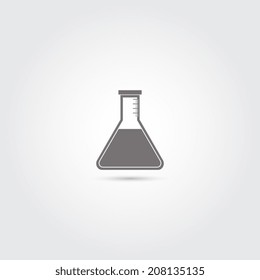 Laboratory equipment icon - Vector