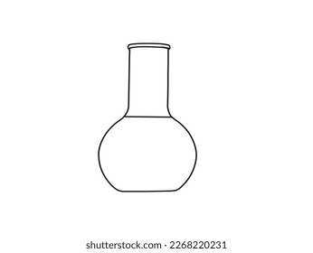 laboratory equipment make with vector arts