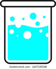 laboratory equipment tool vector icon illustration flat design