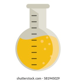 laboratory flask glass liquid