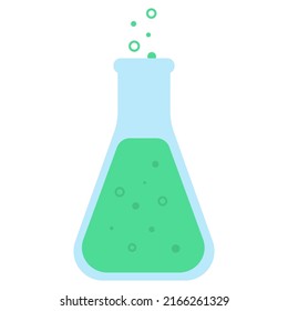 Laboratory flask icon. Vector illustration