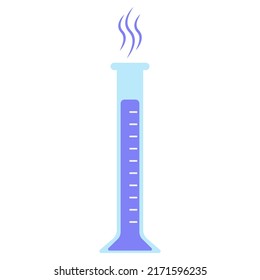 Laboratory flask icon. Vector illustration