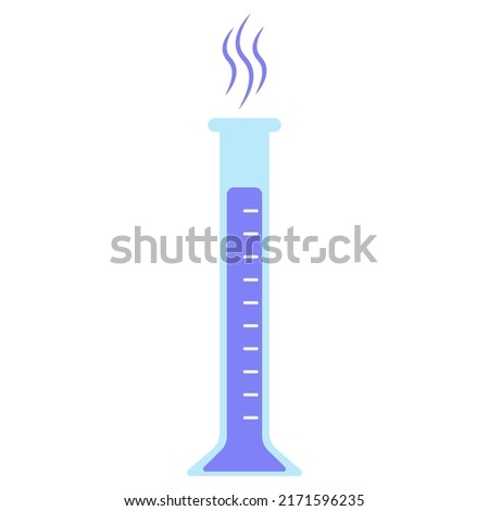 Laboratory flask icon. Vector illustration