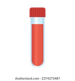 laboratory flask illustration vector isolated