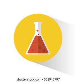 laboratory flask science school