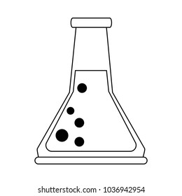 Laboratory flask symbol
