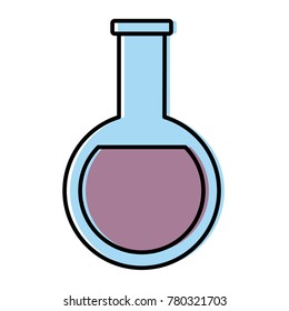 Laboratory flask symbol