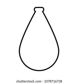 Laboratory Flask. Vector Illustration For Logos, Stickers, Labels, Tags And Other Design.