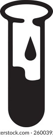 laboratory flux design silhouette icon vector