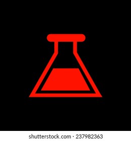 laboratory glass icon