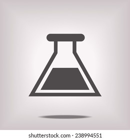 laboratory glass icon