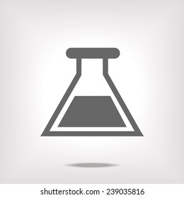 laboratory glass icon