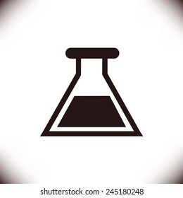 laboratory glass icon
