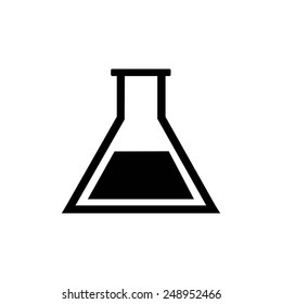 laboratory glass icon