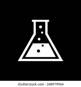laboratory glass icon