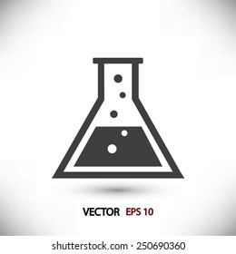 laboratory glass icon