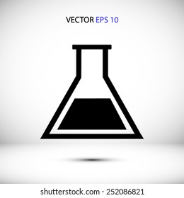 laboratory glass icon