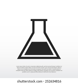 laboratory glass icon