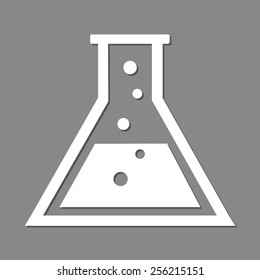 laboratory glass icon