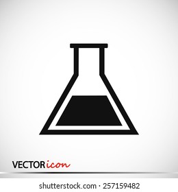 laboratory glass icon