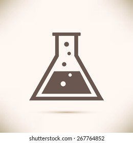 laboratory glass icon