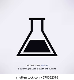 laboratory glass icon