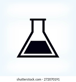 laboratory glass icon