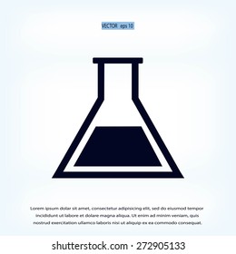 laboratory glass icon