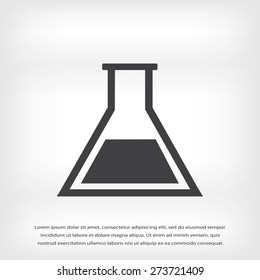 laboratory glass icon