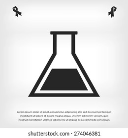 laboratory glass icon