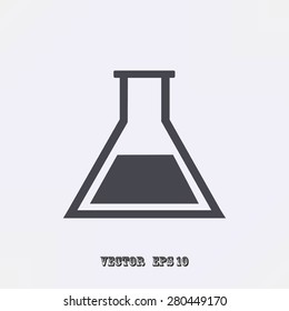 laboratory glass icon