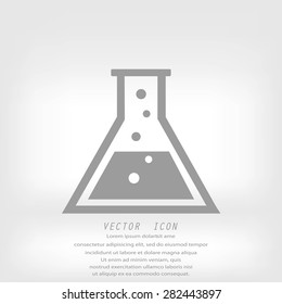 laboratory glass icon