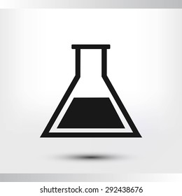 laboratory glass icon