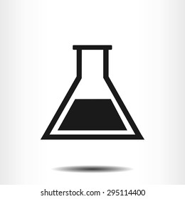 laboratory glass icon