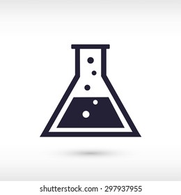 laboratory glass icon